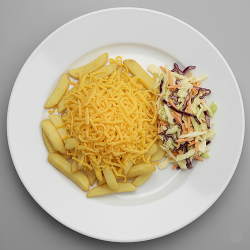 Chips, Cheese & Coleslaw 