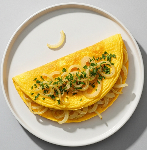 Onion Omelette 