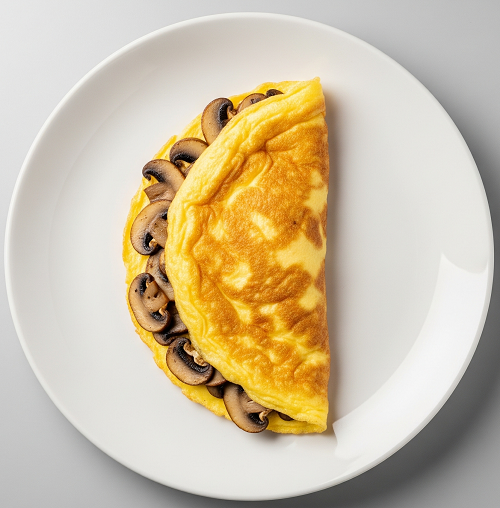 Mushroom Omelette 